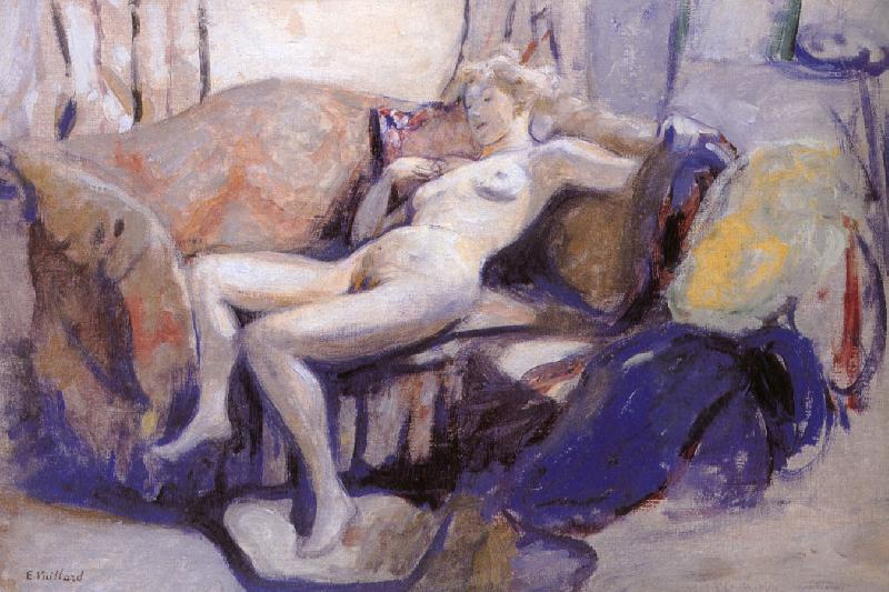 Edouard Vuillard Sofa of nude women